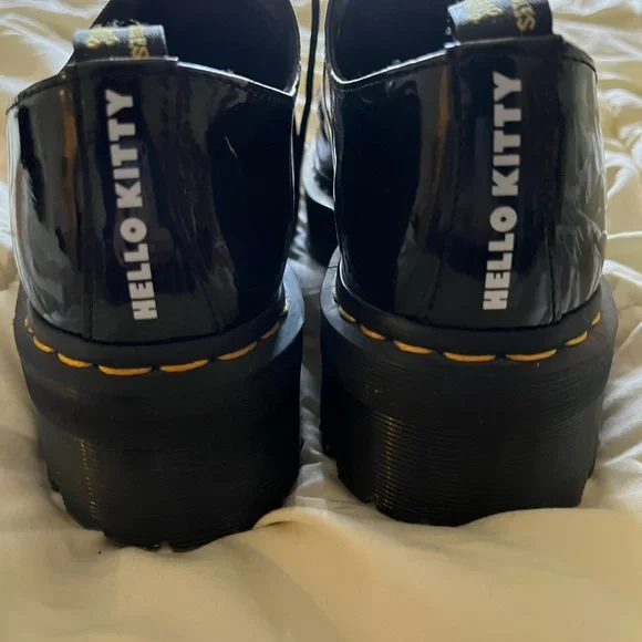 Sanrio Hello Kitty & Friends x Dr Martens 1461 platform shoes Size 8 US/6 UK - Picture 3 of 3